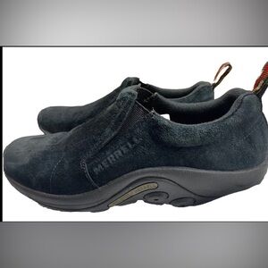 Merrell Jungle Moc Slip On Shoes Midnight Wear Them Out Black  women’s 10